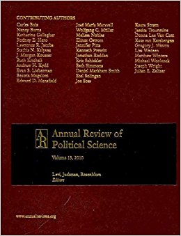 Annual Review of Political Science