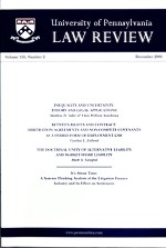 University of Pennsylvania Law Review